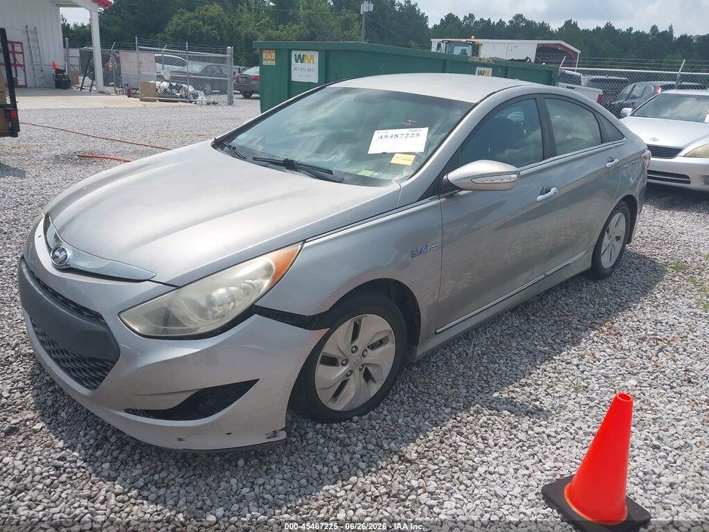 KMHEC4A46DA071110 2013 HYUNDAI SONATA HYBRID photo no. 2