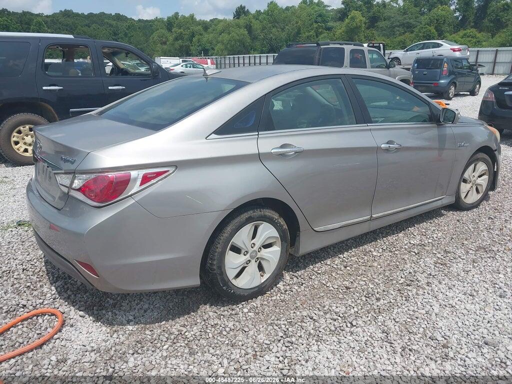 KMHEC4A46DA071110 2013 HYUNDAI SONATA HYBRID photo no. 4