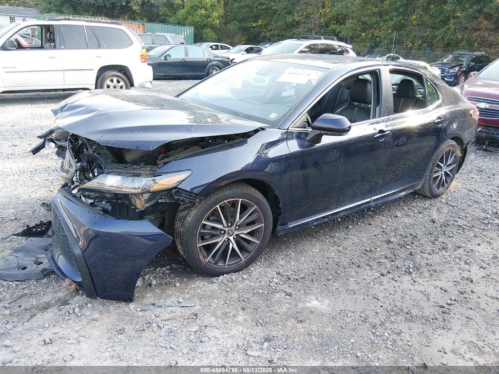4T1G11AK8NU663152 2022 TOYOTA CAMRY photo no. 2