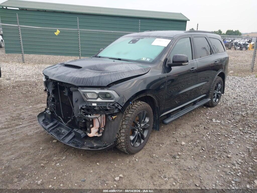 1C4RDJDG2NC105217 2022 DODGE DURANGO photo no. 2