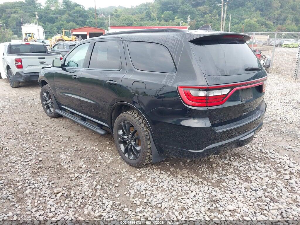 1C4RDJDG2NC105217 2022 DODGE DURANGO photo no. 3