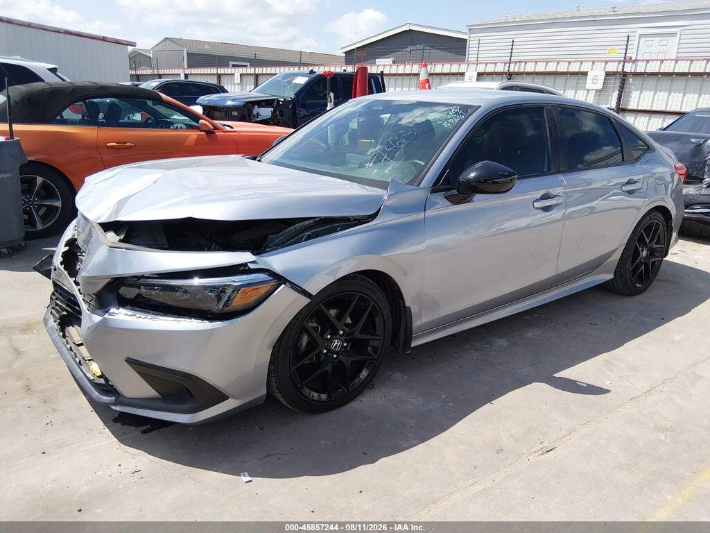 2HGFE2F56NH597363 2022 HONDA CIVIC photo no. 2
