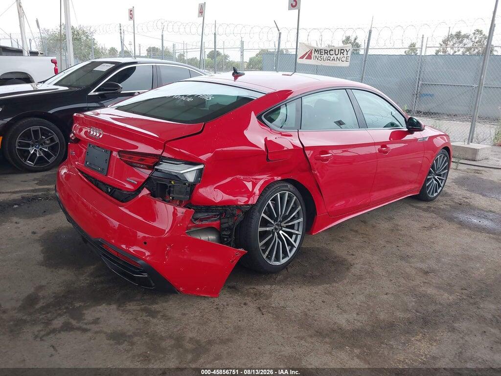 WAUCBCF59NA029510 2022 AUDI A5 SPORTBACK photo no. 4