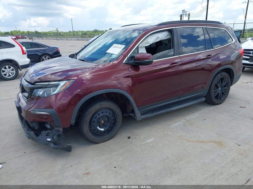 5FNYF5H20NB018155 2022 HONDA PILOT photo no. 2
