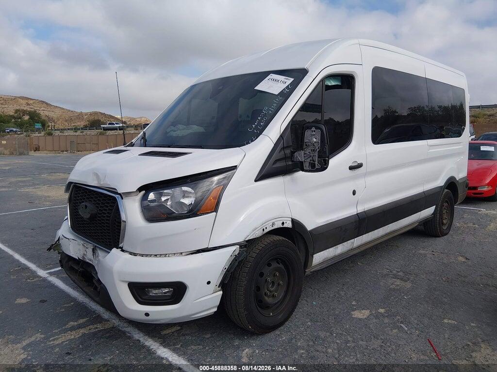 1FBAX2C83RKA73415 2024 FORD TRANSIT-350 PASSENGER VAN photo no. 2