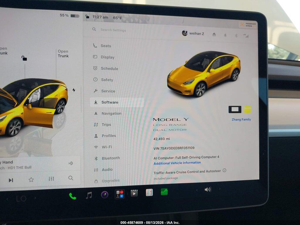 7SAYGDEE6RF051109 2024 TESLA MODEL Y photo no. 7