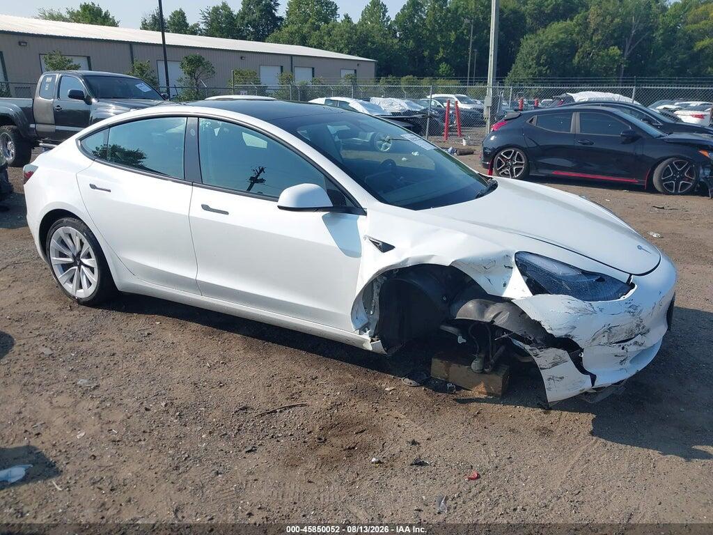 5YJ3E1EB2NF192979 2022 TESLA MODEL 3 photo no. 1