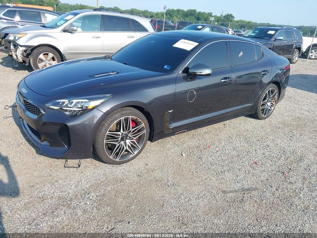 KNAE45LC9N6109779 2022 KIA STINGER photo no. 2