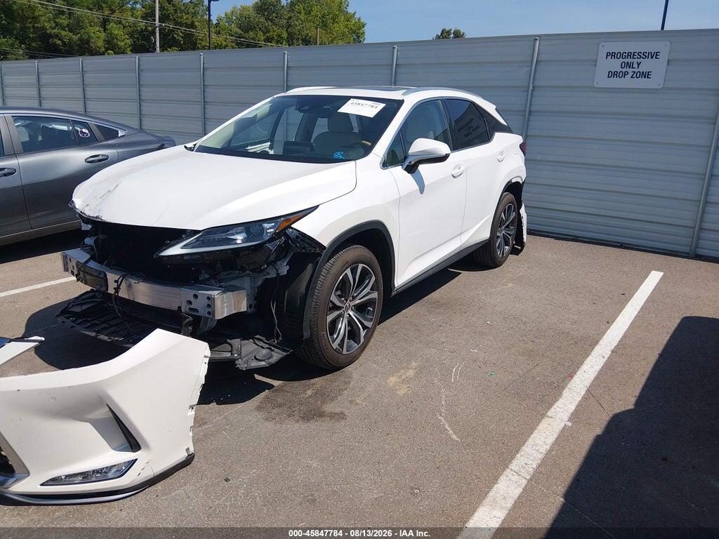 2T2HZMAA0NC242495 2022 LEXUS RX 350 photo no. 2