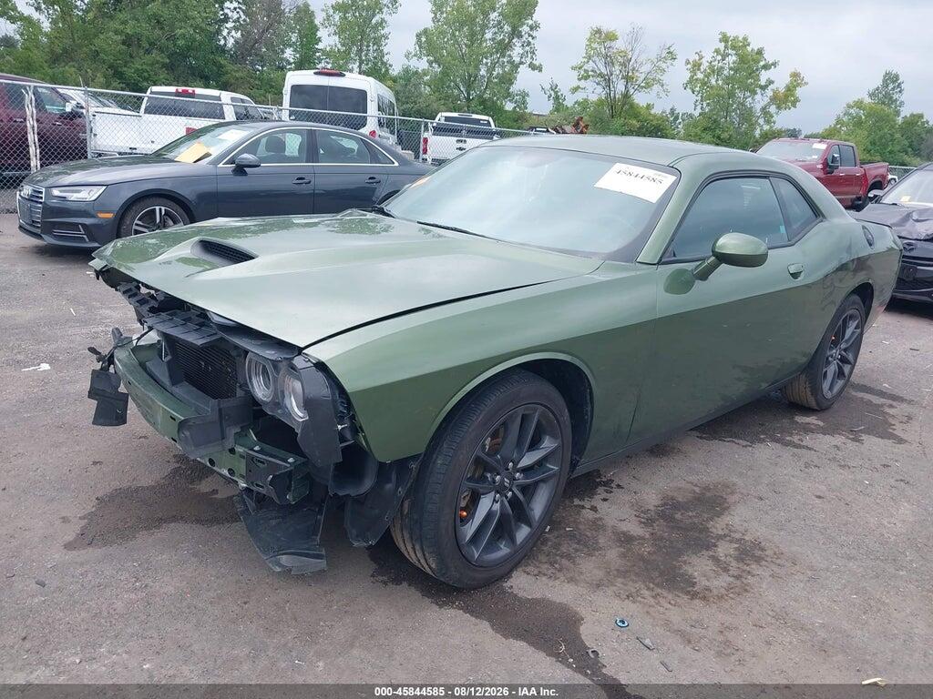 2C3CDZKG4NH182468 2022 DODGE CHALLENGER photo no. 2