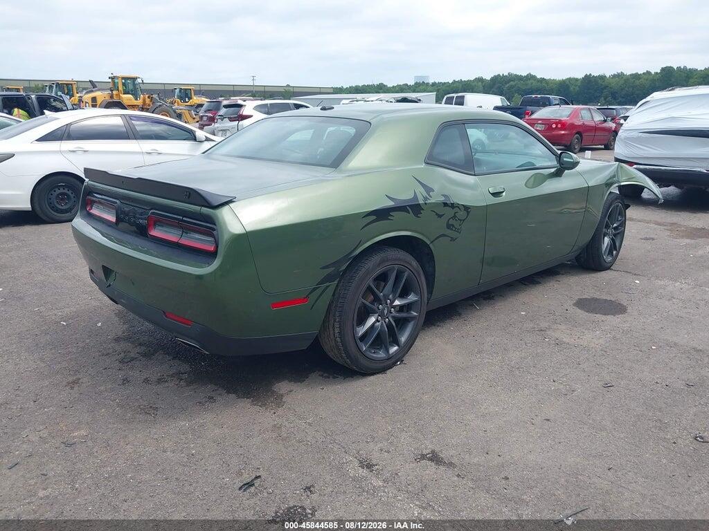 2C3CDZKG4NH182468 2022 DODGE CHALLENGER photo no. 4