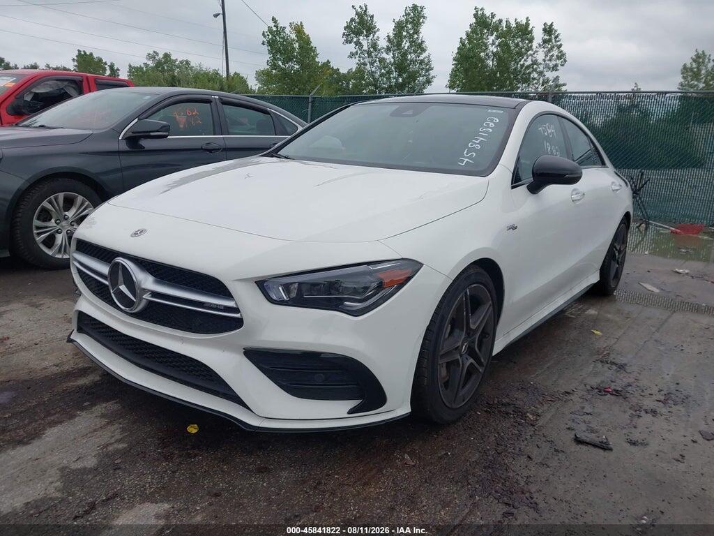 W1K5J5BB9NN290513 2022 MERCEDES-BENZ AMG CLA 35 photo no. 2