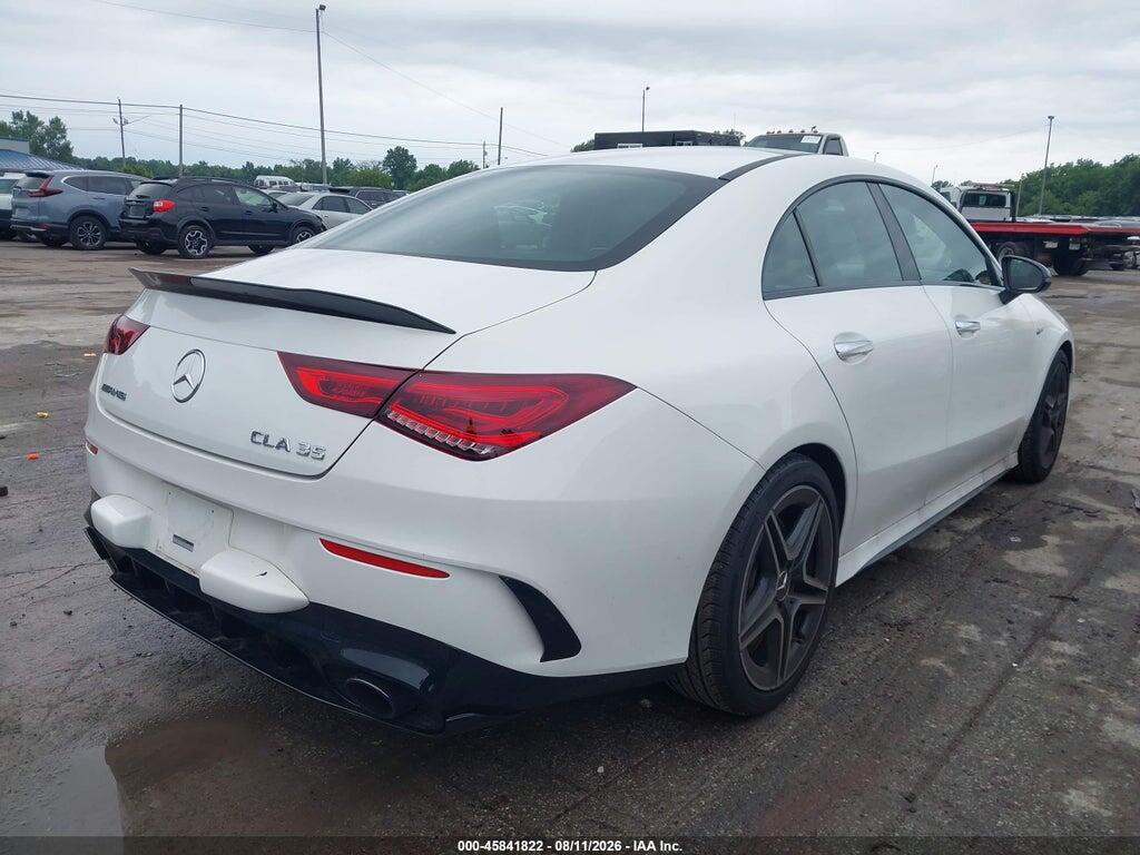 W1K5J5BB9NN290513 2022 MERCEDES-BENZ AMG CLA 35 photo no. 4