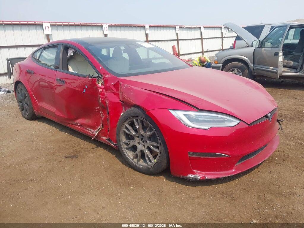 5YJSA1E57NF467795 2022 TESLA MODEL S photo no. 1