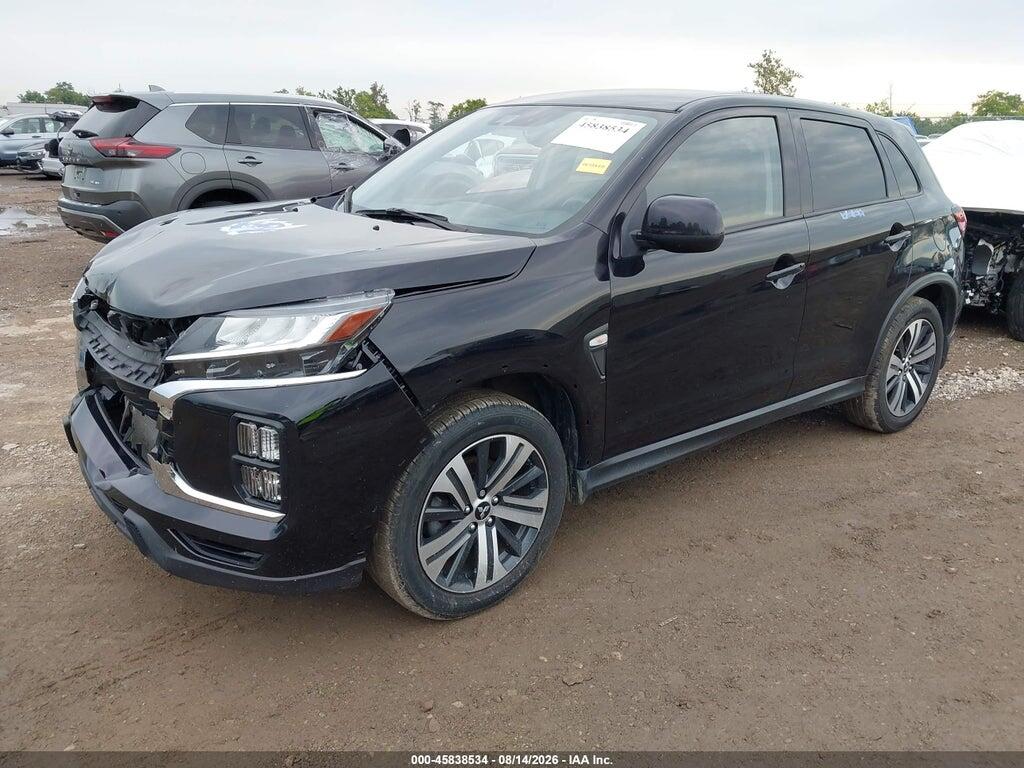 JA4APUAU7NU015291 2022 MITSUBISHI OUTLANDER SPORT photo no. 2