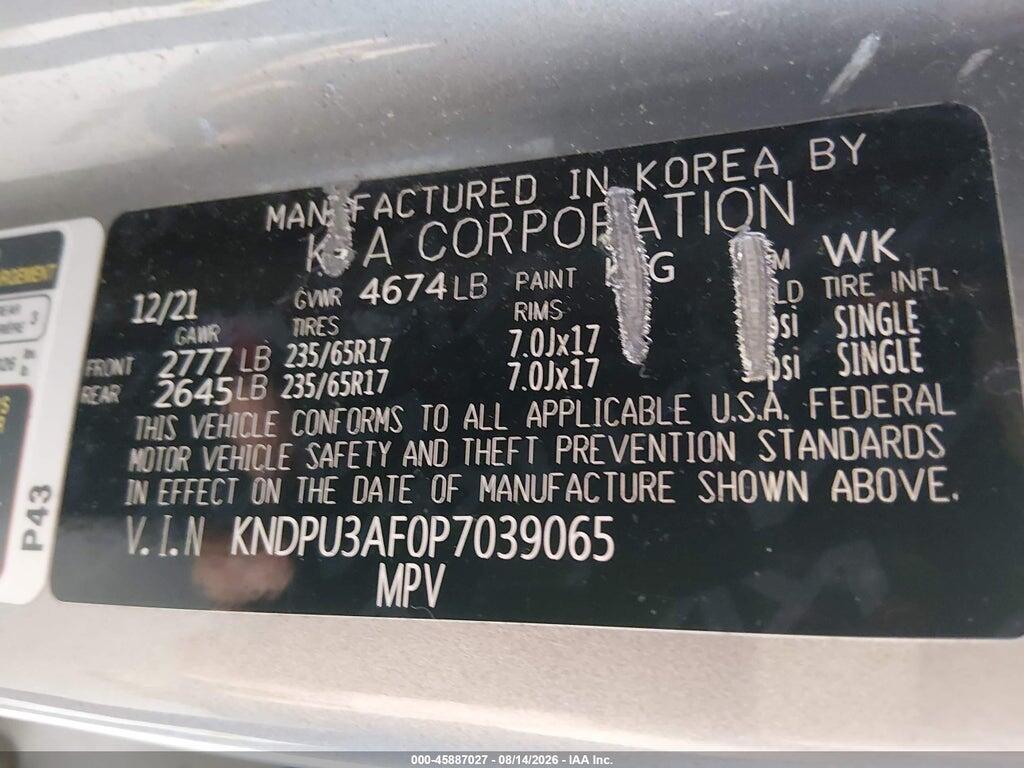 KNDPU3AF0P7039065 2023 KIA SPORTAGE photo no. 9