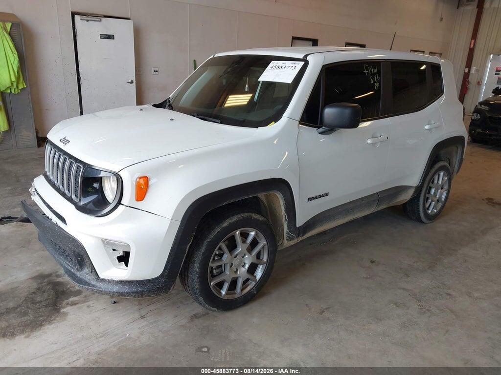 ZACNJDB17PPP10286 2023 JEEP RENEGADE photo no. 2
