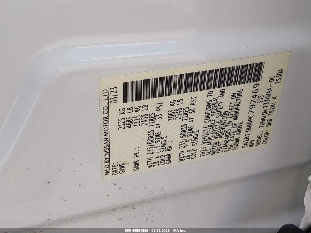 5N1BT3BB6PC797469 2023 NISSAN ROGUE photo no. 9