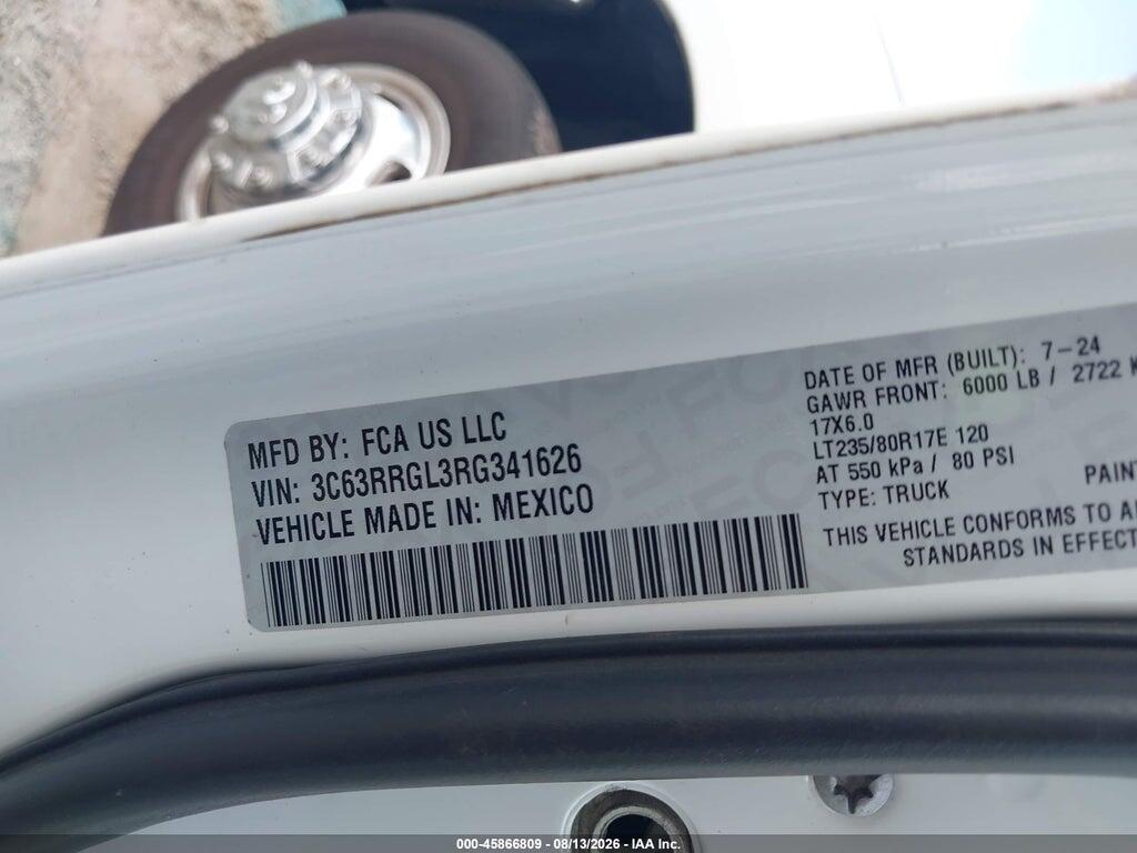 3C63RRGL3RG341626 2024 RAM 3500 photo no. 9