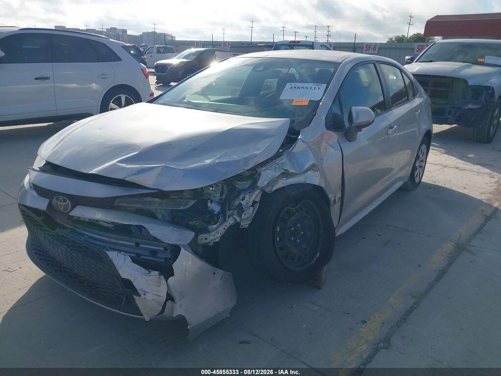 JTDEPRAE1LJ046385 2020 TOYOTA COROLLA photo no. 2