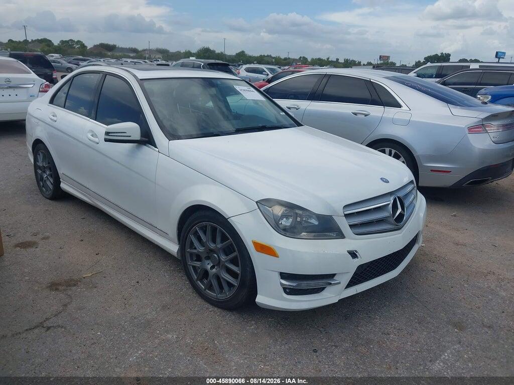 WDDGF8AB2DR293421 2013 MERCEDES-BENZ C 300 photo no. 1