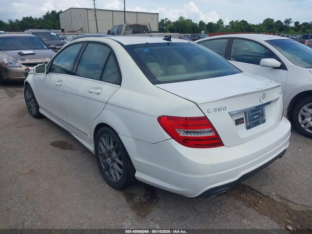 WDDGF8AB2DR293421 2013 MERCEDES-BENZ C 300 photo no. 3