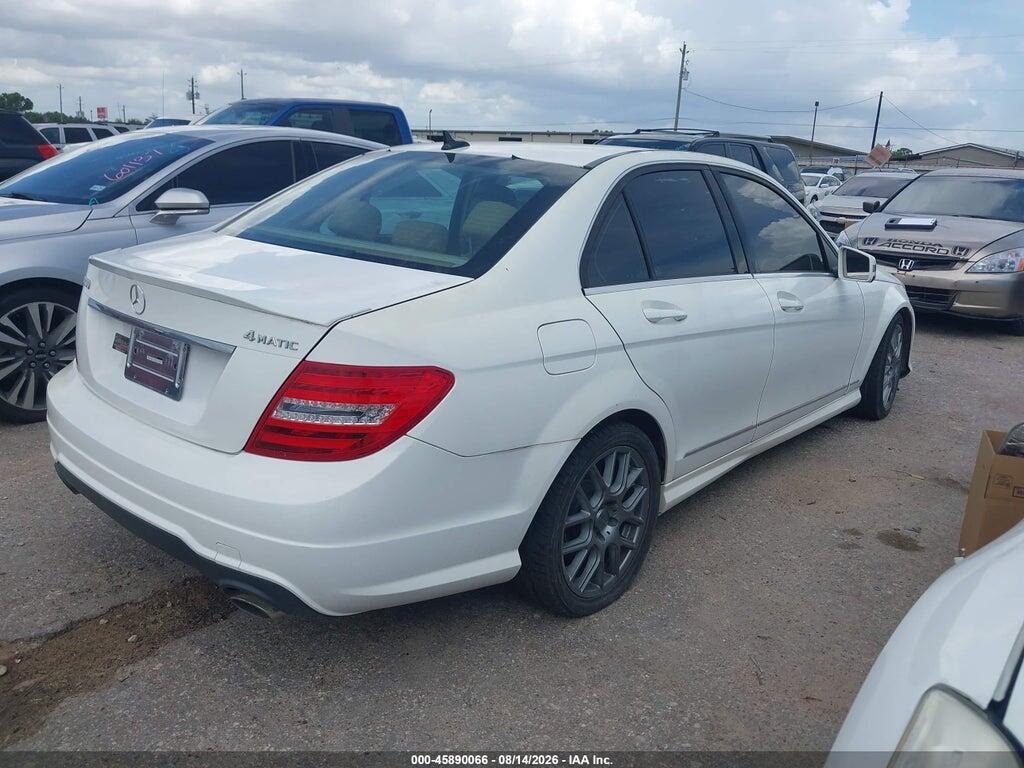 WDDGF8AB2DR293421 2013 MERCEDES-BENZ C 300 photo no. 4