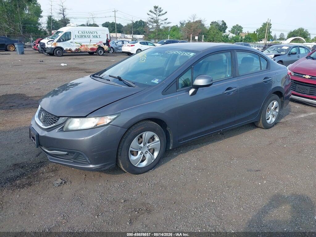 2HGFB2F50DH576208 2013 HONDA CIVIC photo no. 2