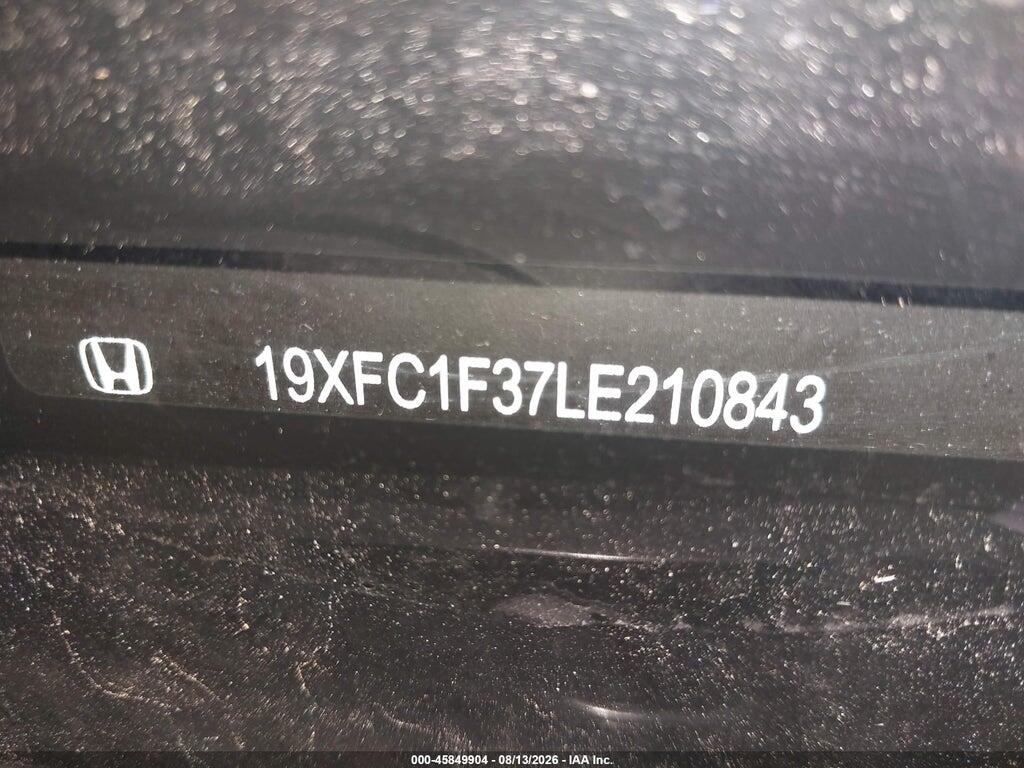 19XFC1F37LE210843 2020 HONDA CIVIC photo no. 9