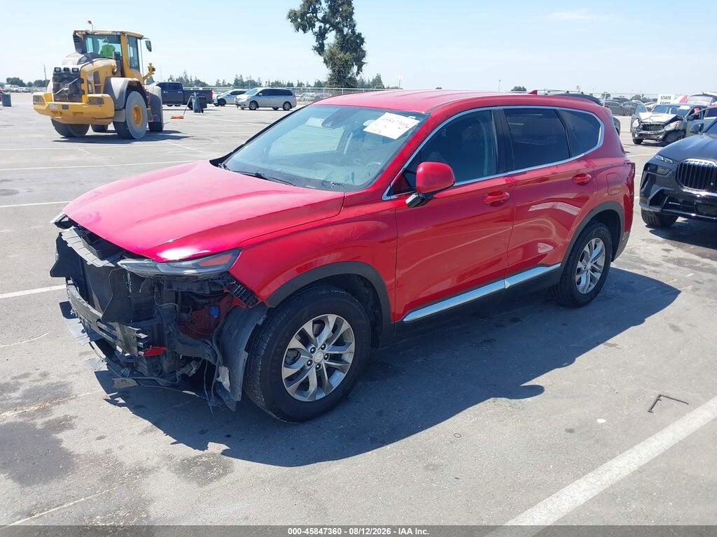 5NMS33AD8LH226844 2020 HYUNDAI SANTA FE photo no. 2