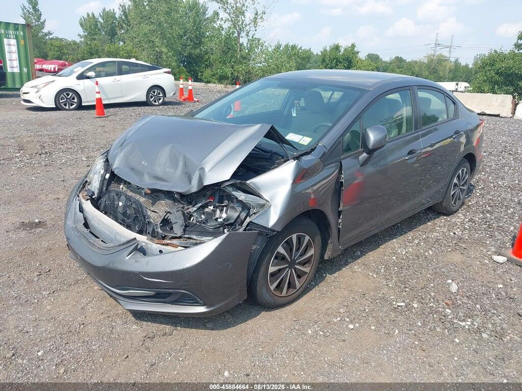 19XFB2F57DE245488 2013 HONDA CIVIC photo no. 2