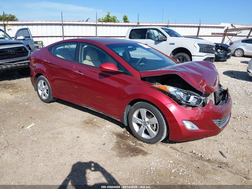 5NPDH4AEXDH404198 2013 HYUNDAI ELANTRA photo no. 1