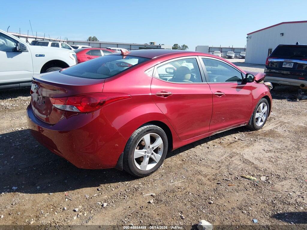 5NPDH4AEXDH404198 2013 HYUNDAI ELANTRA photo no. 4