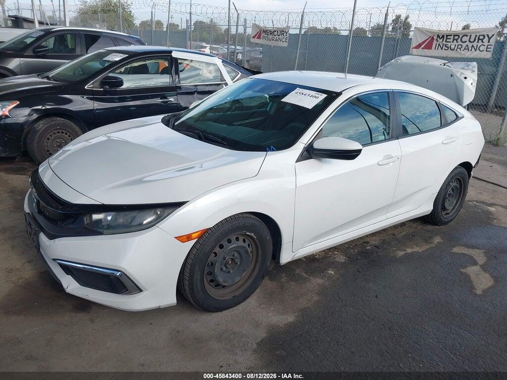 2HGFC2F63LH582542 2020 HONDA CIVIC photo no. 2