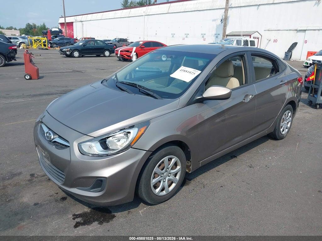 KMHCT4AE6DU491318 2013 HYUNDAI ACCENT photo no. 2
