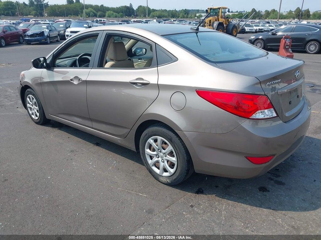 KMHCT4AE6DU491318 2013 HYUNDAI ACCENT photo no. 3