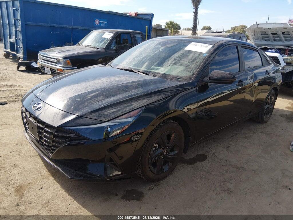 KMHLM4AJXPU078154 2023 HYUNDAI ELANTRA HYBRID photo no. 2