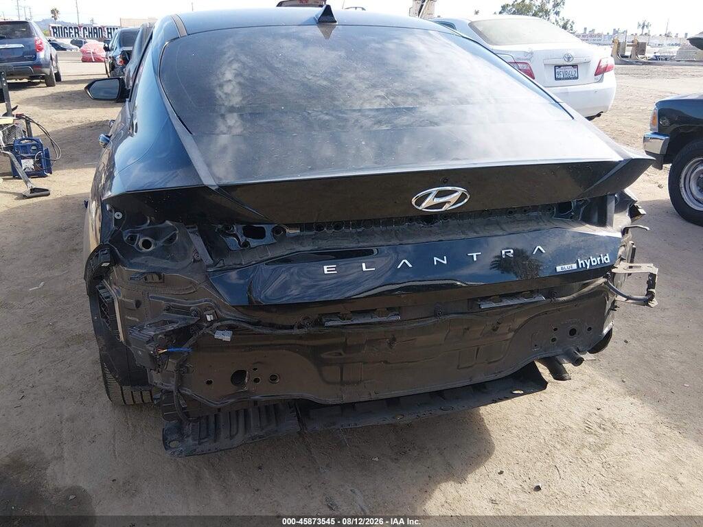 KMHLM4AJXPU078154 2023 HYUNDAI ELANTRA HYBRID photo no. 6