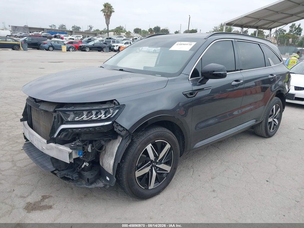 5XYRL4LC4MG073187 2021 KIA SORENTO photo no. 2