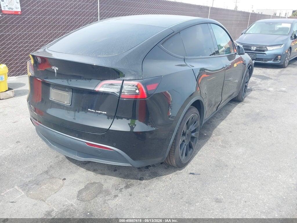 5YJYGDEE8MF160595 2021 TESLA MODEL Y photo no. 4