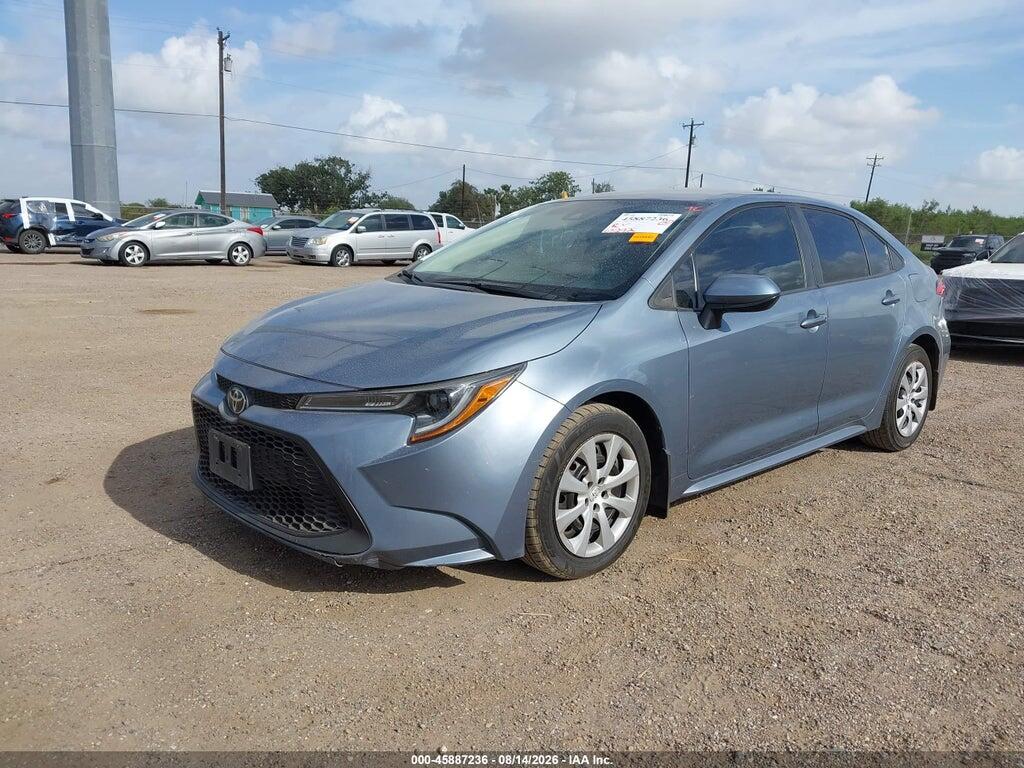 5YFEPMAEXMP173555 2021 TOYOTA COROLLA photo no. 2