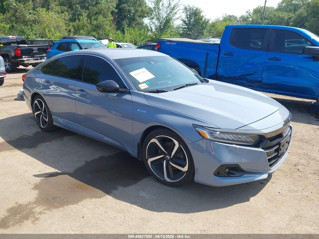 1HGCV3F28NA016247 2022 HONDA ACCORD HYBRID photo no. 1