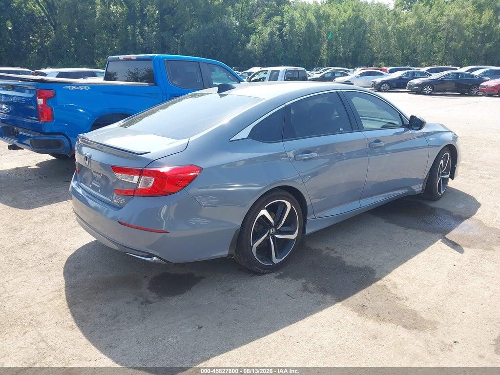1HGCV3F28NA016247 2022 HONDA ACCORD HYBRID photo no. 4