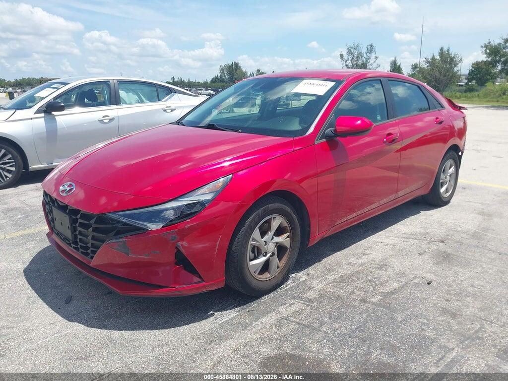 5NPLL4AG4MH036984 2021 HYUNDAI ELANTRA photo no. 2