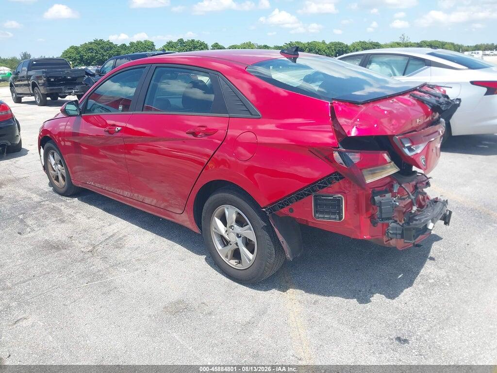 5NPLL4AG4MH036984 2021 HYUNDAI ELANTRA photo no. 3