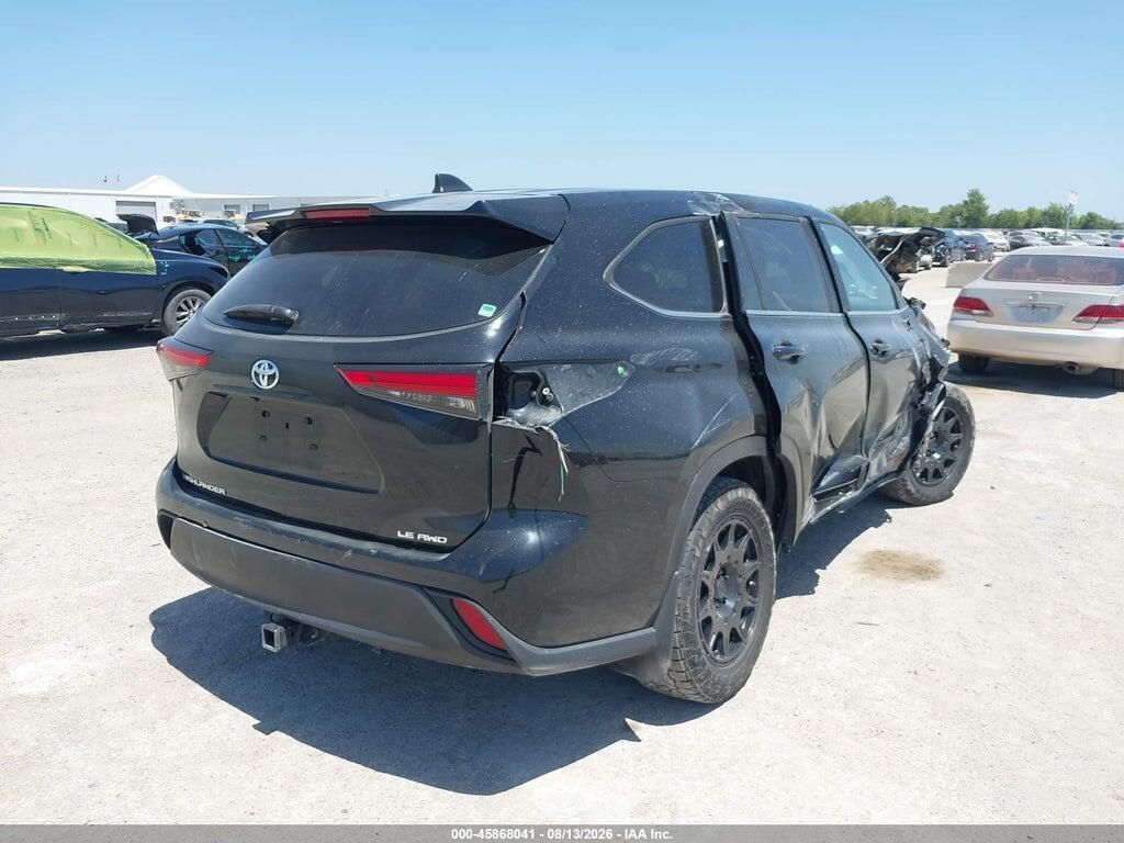 5TDKDRBH4PS027388 2023 TOYOTA HIGHLANDER photo no. 4