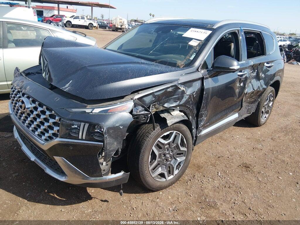5NMS4DAL1MH358047 2021 HYUNDAI SANTA FE photo no. 2