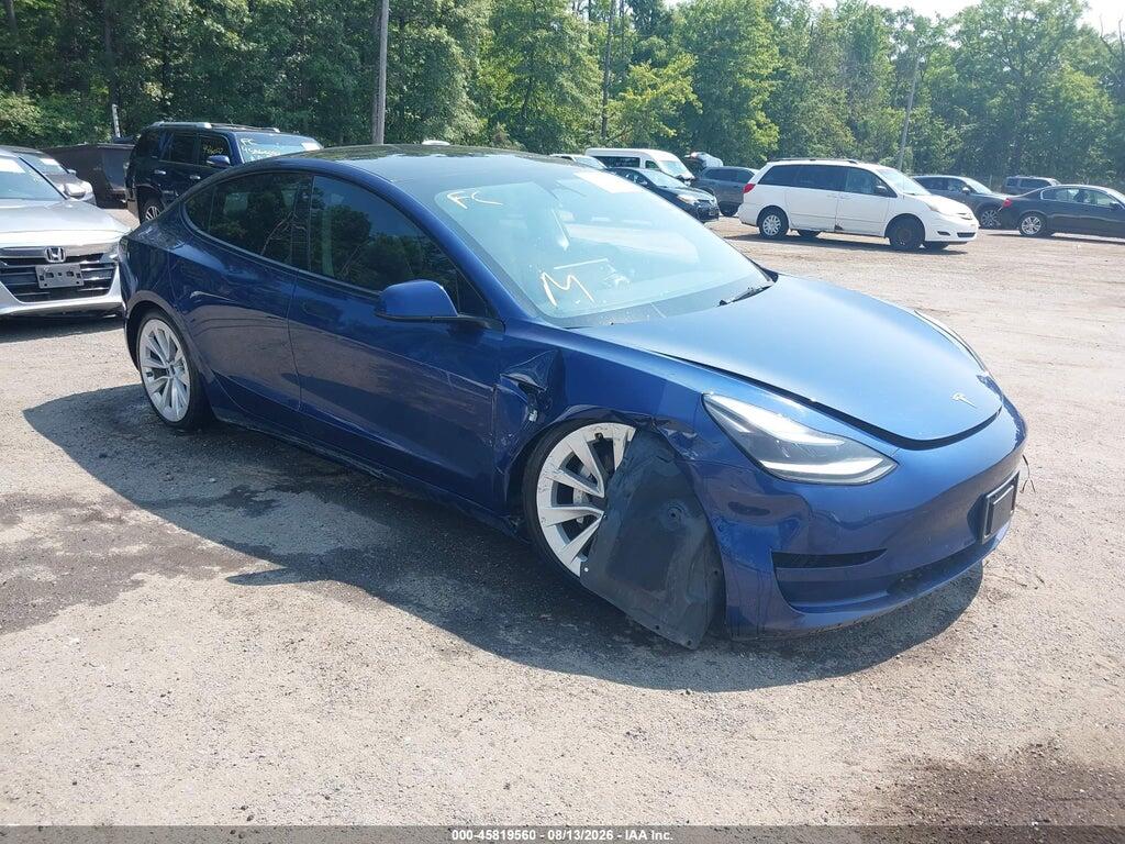 5YJ3E1EA9NF369194 2022 TESLA MODEL 3 photo no. 1