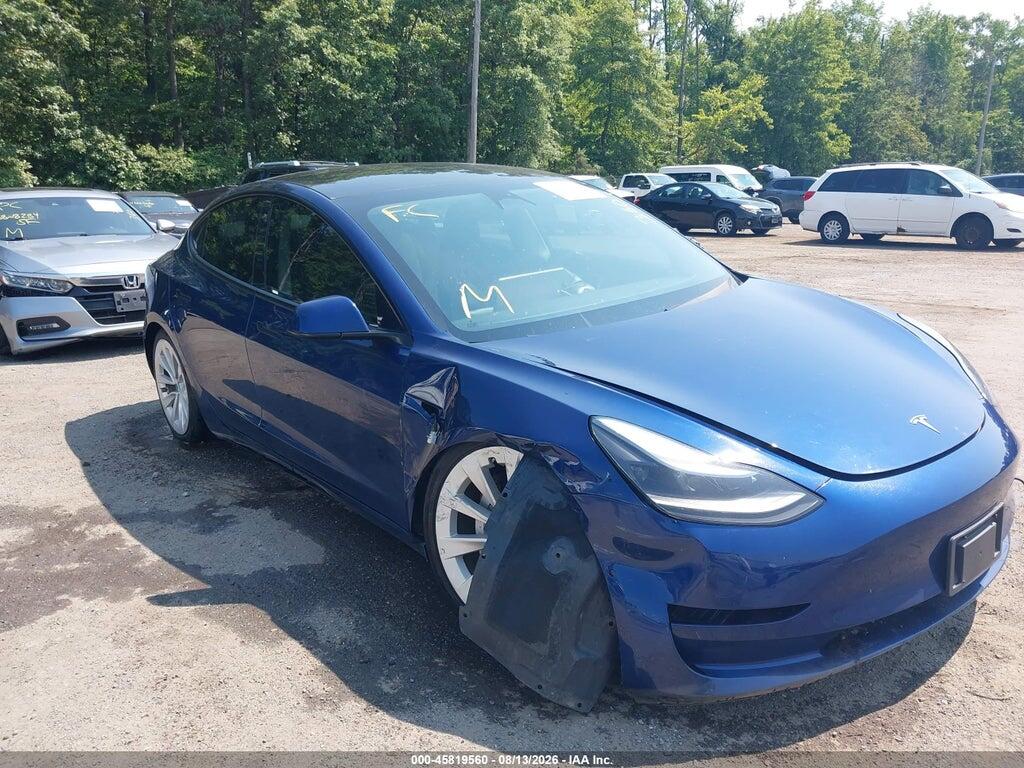 5YJ3E1EA9NF369194 2022 TESLA MODEL 3 photo no. 6