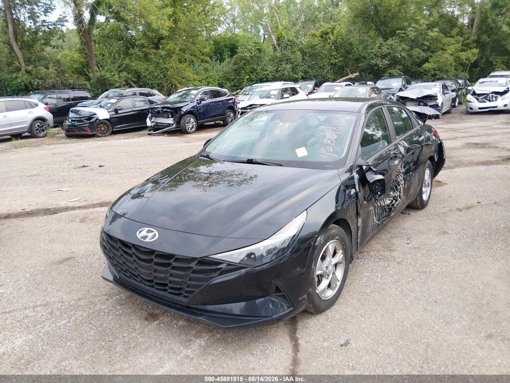 5NPLL4AG5MH036587 2021 HYUNDAI ELANTRA photo no. 2